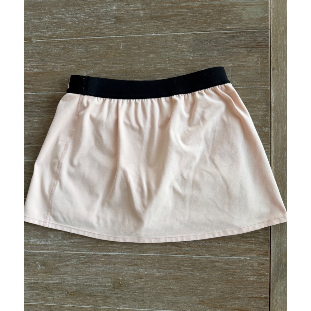 Reebok Womens Tennis Skort Pockets Built-In Shorts Sz XS Light Peach Color FLAW - Picture 3 of 10